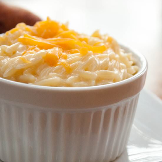 Easy Cheesy Orzo