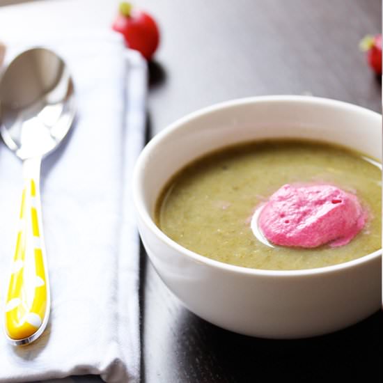 Radish Top and Parsnip Soup Recipe