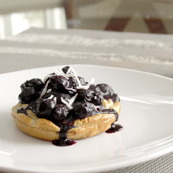 Blueberry Jam Pie Tarts