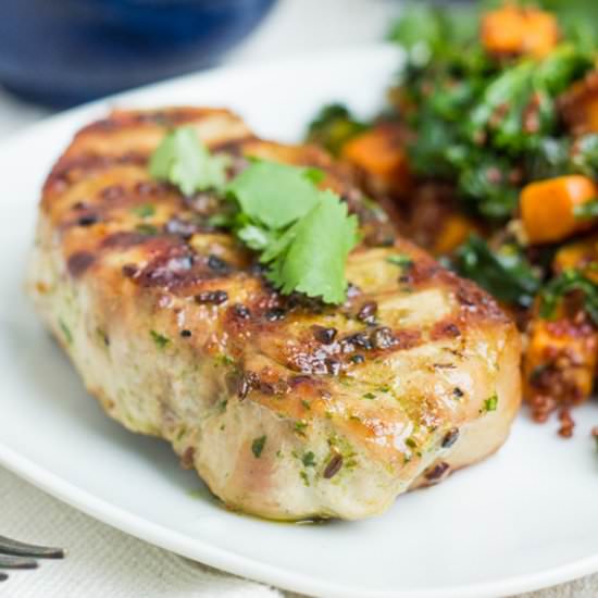 Simple Grilled Pork Chops