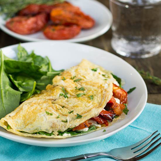 Roasted Tomato Omelet