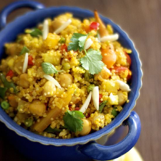 Quinoa Paella
