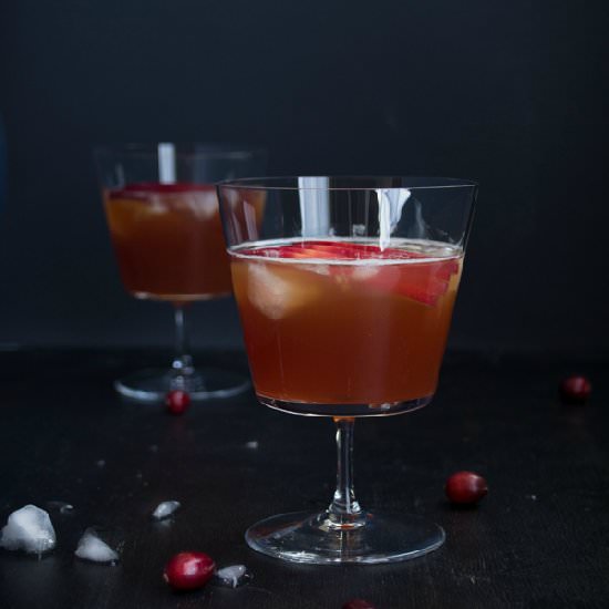 Cranberry Cider Smash