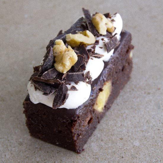 Chunky Monkey Brownie Bars