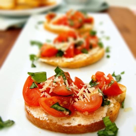 Whipped Feta Bruschetta