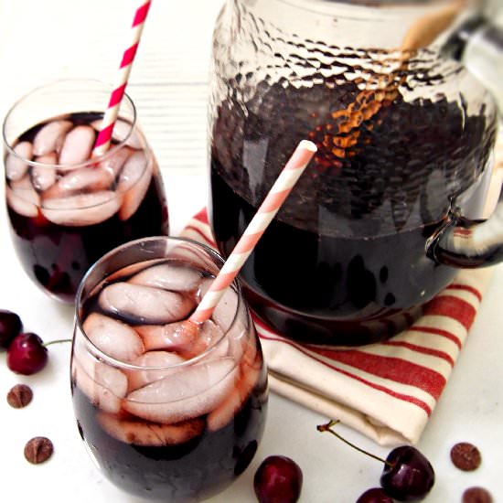 Chocolate Covered Cherry Sangria