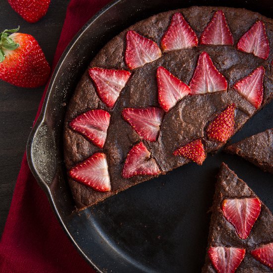 Skillet Chocolate Cake
