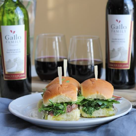 Grilled Steak Sliders