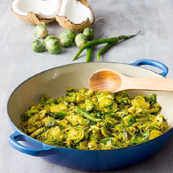 Curried Brussels Sprouts