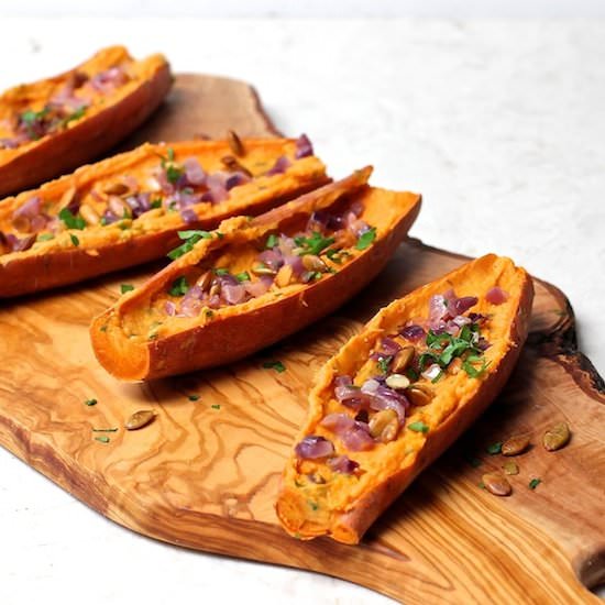 Sweet Potato Skins