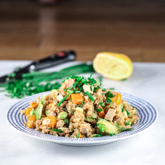 Adaptable Quinoa “Fried Rice”