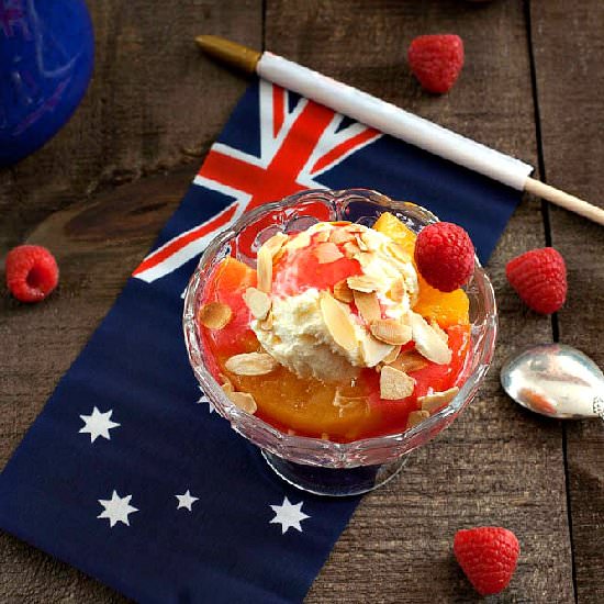 Peach Melba