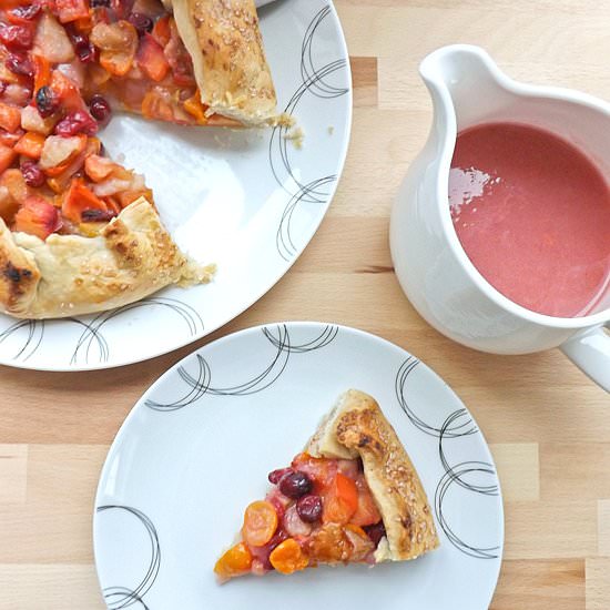 Winter Exotic Fruit Pie
