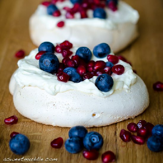 Mini pavlovas