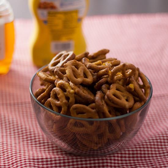 Sweet Mustard Pretzels