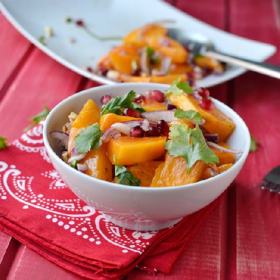 Persimmon & Nuts Salad