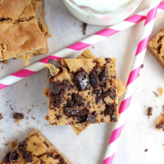Secret Ingredient PB Blondies