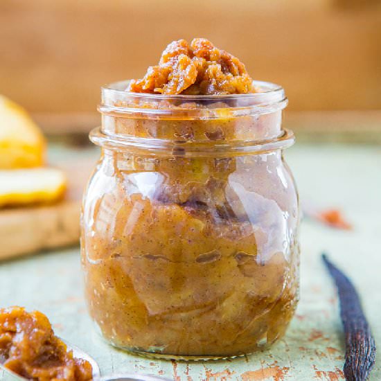 Vanilla Bean Caramelized Banana Jam