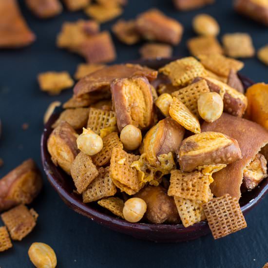 Buffalo Cheddar Chex Mix