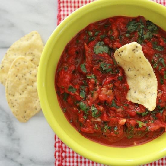 Roasted Red Pepper Salsa