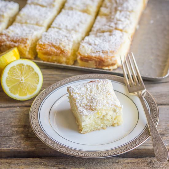 Greek Yogurt Lemon Coffee Cake