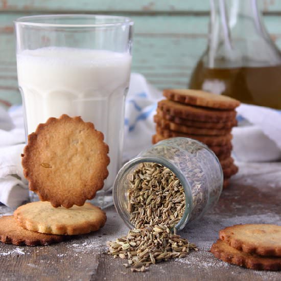 Olive Oil Fennel Cookies