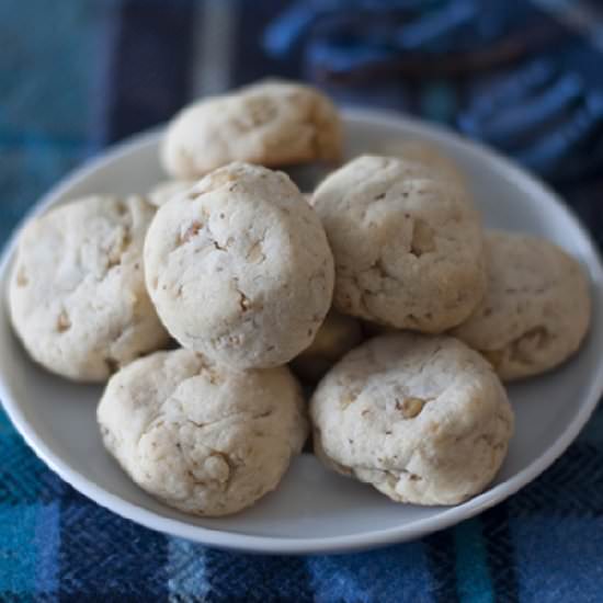 Walnut-Cream Cheese Shortbread