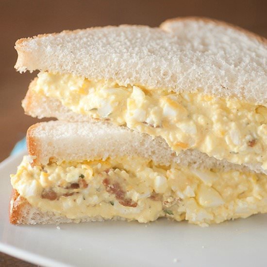 Cheddar Bacon and Egg Salad