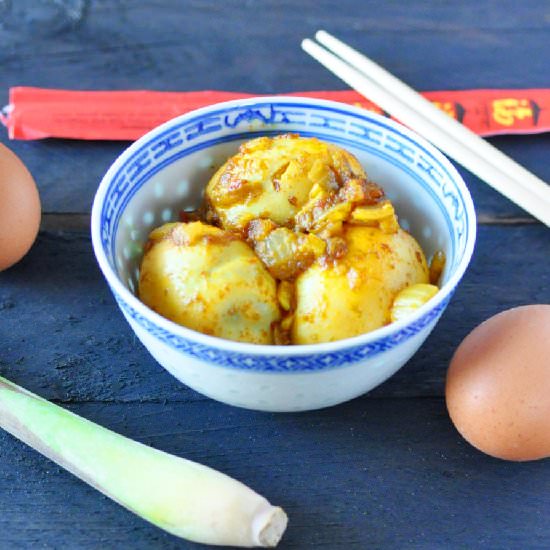 Rendang Eggs