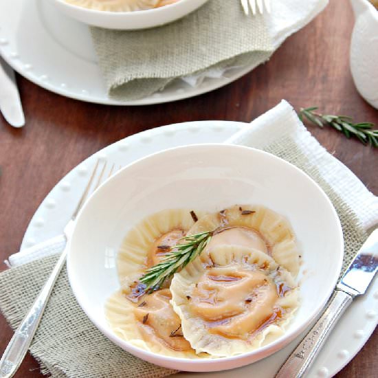 Butternut Squash Ravioli