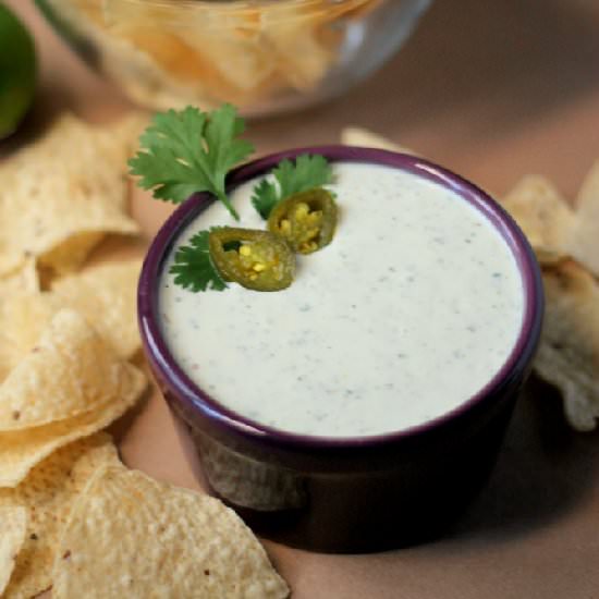 Creamy Jalapeno Ranch Dip