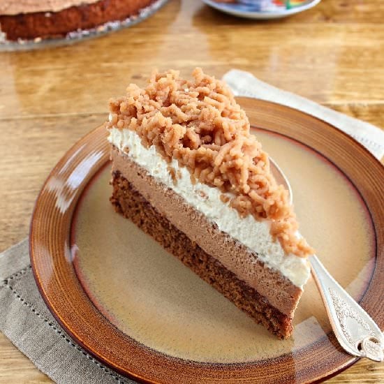 Chestnut Cream Cake