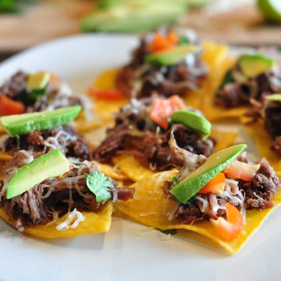 Lamb Barbacoa Nachos