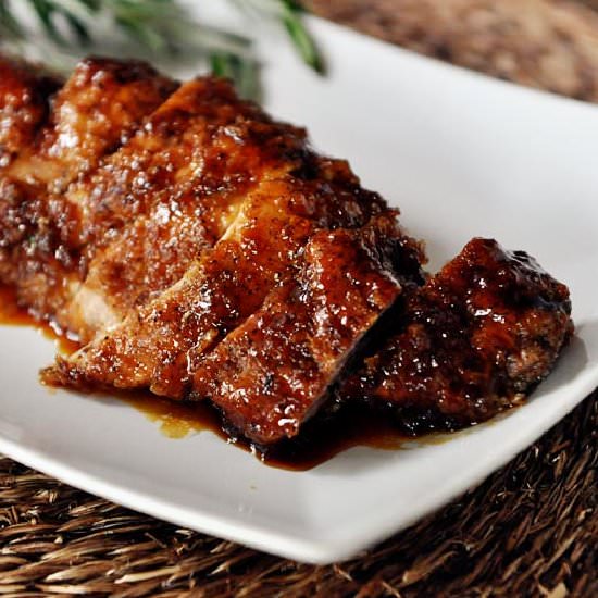 Roasted Maple-Glazed Pork