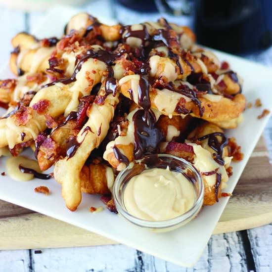 Maple Bacon Donut Fries