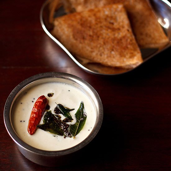 Coconut curd chutney