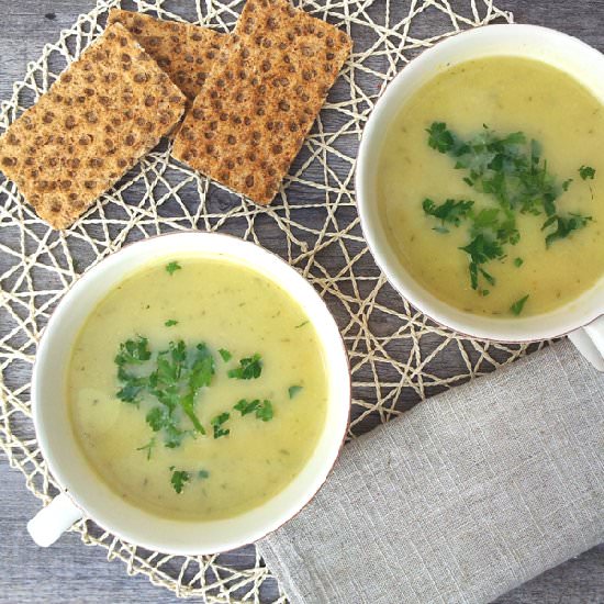Jerusalem Artichoke Soup