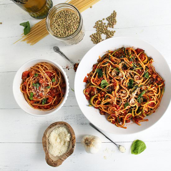 Inspiralizing a Recipe