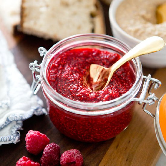 Raspberry Chia Jam