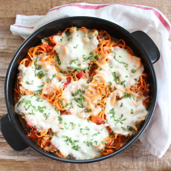 Turkey Sweet Potato Casserole