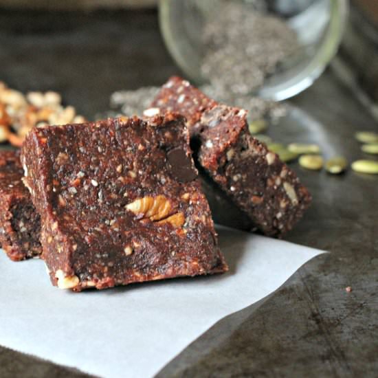 Double Chocolate Energy Bar, V, G-F