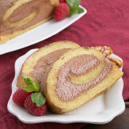 Vanilla Chiffon Roll