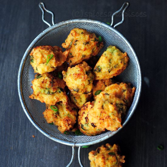 Arooq/minced Chicken Fritters