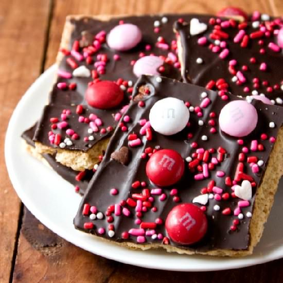 Valentine’s Day Chocolate Bark