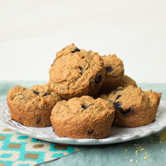 Blueberry Ginger Muffins (GF)