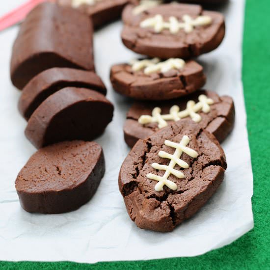 Football Brownie-Cookies