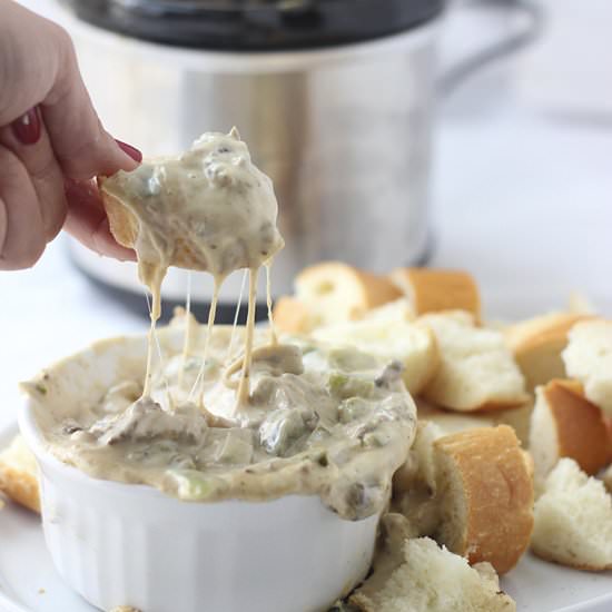 Philly Cheesesteak Dip