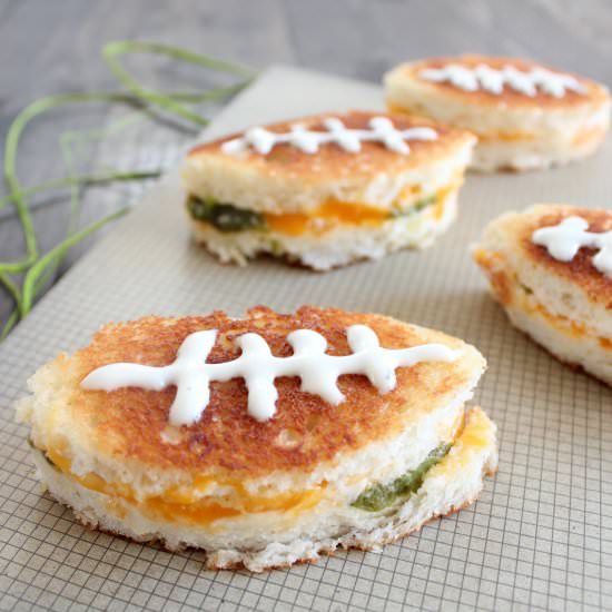 Football Jalapeño Grilled Cheese