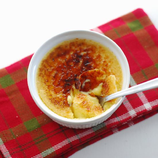 White Chocolate Creme Brulee