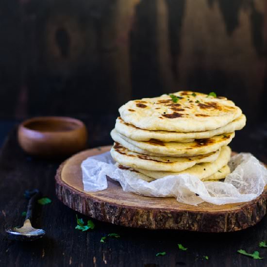 Homemade Naan